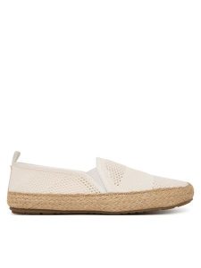 EMU Australia Espadryle Nessa W13272 Biały. Białe espadryle EMU Australia, bez wzorów, z materiału, bez obcasa. Za 299,99 zł.