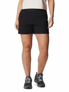 Columbia Szorty funkcyjne "Leslie Falls™" w kolorze czarnym rozmiar: XL. Czarne spodenki sportowe Columbia, xl, bez wzorów, z materiału, outdoorowe. Za 96,60 zł.