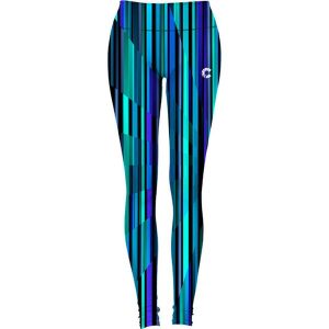 Legginsy w kolorze kobaltowo-turkusowym. Legginsy marki Haby, Mr Gugu Ms Go. W wyprzedaży za 114,95 zł.