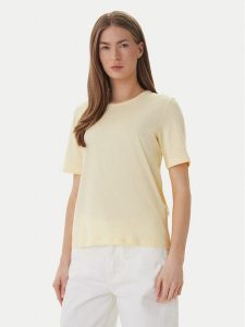 ONLY T-Shirt 15270390 Żółty Regular Fit. Żółte t-shirty ONLY, s, bez wzorów, z bawełny, bez kołnierzyka, bez ramiączek. Za 49,99 zł.