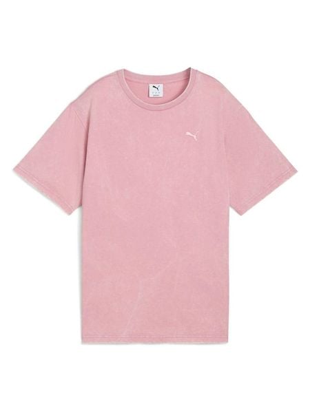 Puma Koszulka w kolorze jasnoróżowym rozmiar: XS. Różowe bluzki Puma, xs, bez wzorów, bez kołnierzyka, bez ramiączek. Za 61,02 zł.