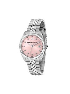 KARL LAGERFELD Zegarek R0553108508 Srebrny. Szare, analogowe zegarki KARL LAGERFELD. Za 819,99 zł.