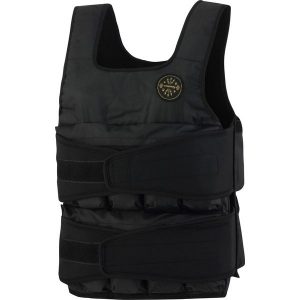 Kamizelka obciążeniowa 10kg regulowane obciążenie Thorn Fit. Czarne kamizelki THORN FIT, bez wzorów, bez kołnierzyka, bez ramiączek, bez kaptura. W wyprzedaży za 199,00 zł.