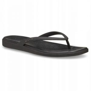 Japonki Dla Dorosłych Crocs Miami Flip. Brązowe klapki Crocs, bez wzorów, z materiału, bez obcasa. Za 169,99 zł.