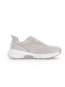 Gabor Skórzane sneakersy w kolorze szarym rozmiar: 40,5. Brązowe trampki Gabor, bez wzorów, ze skóry, bez zapięcia. Za 108,74 zł.