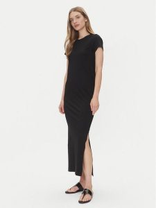 JDY Sukienka codzienna Ava 15321069 Czarny Regular Fit. Czarne kombinezony JDY, xs, bez wzorów, z bawełny, bez kołnierzyka, bez ramiączek. Za 89,99 zł.