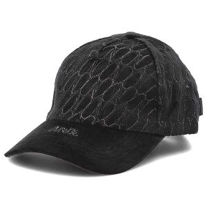 Czarna Stylowa Damska Czapka Z Daszkiem Anekke. Czarne czapki Anekke, bez wzorów, eleganckie. Za 139,00 zł.