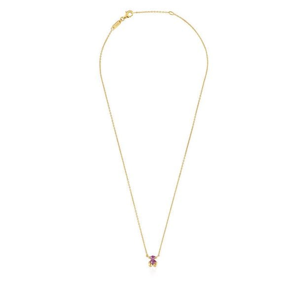 Naszyjnik TOUS. Żółte naszyjniki Tous, złote. Za 599,99 zł.