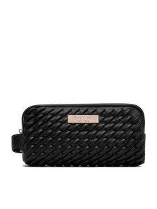 Nine West Kosmetyczka CEO-NW-W1-033-AW26 Czarny. Czarne kosmetyczki Nine West, bez wzorów, ze skóry. Za 79,99 zł.