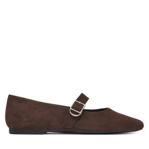 Baleriny Vagabond Shoemakers. Brązowe balerinki Vagabond Shoemakers, bez wzorów, bez obcasa, bez zapięcia. Za 434,99 zł.