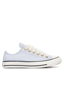 Converse Trampki Chuck Taylor All Star Lace Low Top A18309C Fioletowy jasny. Fioletowe trampki Converse, bez wzorów, z materiału, bez zapięcia. Za 329,99 zł.