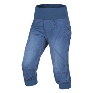 Spodenki wspinaczkowe damskie Ocun Noya Short Jeans. Niebieskie szorty Ocun, bez wzorów, z jeansu, sportowe. Za 291,99 zł.