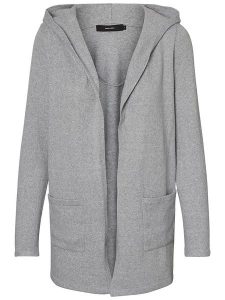 Vero Moda Kardigan "Doffy" w kolorze szarym rozmiar: S. Szare kardigany Vero Moda. Za 92,42 zł.