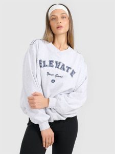 4F Bluza dresowa nierozpinana bez kaptura damska - szara L. Szare bluzy 4f, l, bez wzorów, z bawełny, bez kaptura. Za 149,99 zł.
