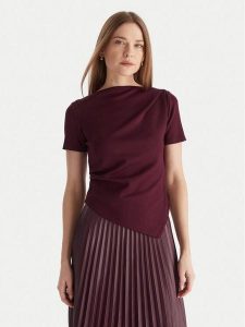 Vero Moda Bluzka Nelli 10335687 Fioletowy Regular Fit. Fioletowe bluzki Vero Moda, m, bez wzorów, z syntetyku, bez kołnierzyka, bez ramiączek. Za 109,99 zł.