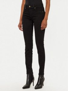 Versace Jeans Couture Jeansy 78HAB5J0 Czarny Slim Fit. Czarne jeansy Versace Jeans Couture, bez wzorów, z bawełny. Za 489,99 zł.