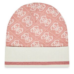 Czapka Guess. Czerwone czapki Guess, z aplikacjami. Za 149,99 zł.