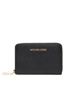 MICHAEL Michael Kors Portfel Jet Set 32F9GJ6D0L Czarny. Czarne portfele MICHAEL Michael Kors, bez wzorów, ze skóry. Za 369,99 zł.
