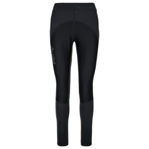 Damskie legginsy do narciarstwa biegowego Kilpi KARANG-W. Czarne legginsy Kilpi, bez wzorów, z materiału. Za 215,49 zł.