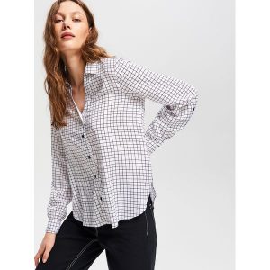 Koszula z wiskozy - Czarny. Koszule marki Reserved. Za 59,99 zł.