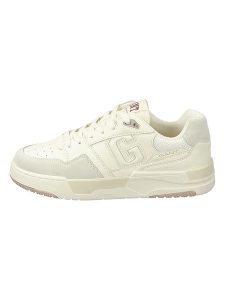 GANT Footwear Skórzane sneakersy "Ellizy" w kolorze biało-beżowym rozmiar: 38. Białe trampki GANT Footwear, bez wzorów, ze skóry, bez zapięcia. Za 309,95 zł.