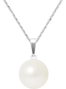 Pearl Addict Srebrny naszyjnik "Solo" z perłą w kolorze białym - dł. 42 cm rozmiar: onesize. Białe naszyjniki Pearl Addict, z perłą, srebrne. Za 208,99 zł.