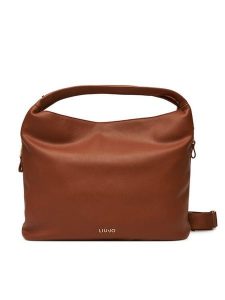 Liu Jo Torebka Esc L Hobo AF5057 E0058 Brązowy. Brązowe torebki klasyczne Liu Jo, bez wzorów, ze skóry, bez dodatków. Za 429,99 zł.