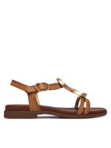 Hispanitas Czółenka HV264765 C001 Brązowy. Brązowe czółenka Hispanitas, bez wzorów, z materiału, bez obcasa, bez zapięcia. Za 519,99 zł.