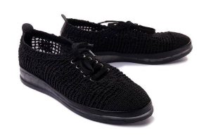 ARTIKER RELAKS 50C1133 black, półbuty damskie. Czarne półbuty Artiker Relaks, na lato, bez wzorów, bez obcasa, na obcasie, bez zapięcia. Za 42,50 zł.