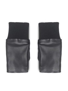 Jenny Fairy Rękawiczki Damskie 4W6-009-AW23 Czarny. Czarne rękawiczki Jenny Fairy, bez wzorów, z nylonu. Za 49,99 zł.