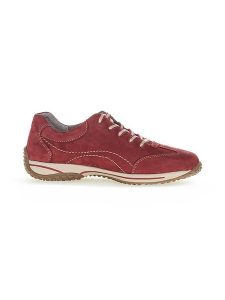 Gabor Skórzane sneakersy w kolorze czerwonym rozmiar: 38,5. Czerwone trampki Gabor, bez wzorów, bez zapięcia. Za 202,50 zł.