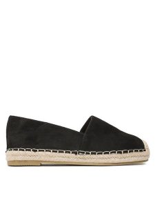 Jenny Fairy Espadryle WSS990-186 Czarny. Czarne espadryle Jenny Fairy, bez wzorów, z materiału, bez obcasa. Za 55,99 zł.