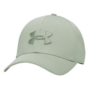 Czapka sportowa, oddychająca Unisex - Blitzing Low Cap. Zielone czapki Under Armour, bez wzorów, z materiału, eleganckie. Za 117,65 zł.