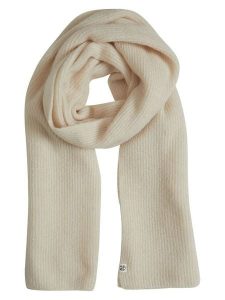 MOSS COPENHAGEN Szal "Hope" w kolorze kremowym rozmiar: onesize. Brązowe szaliki Moss Copenhagen, bez wzorów, z materiału. Za 130,99 zł.