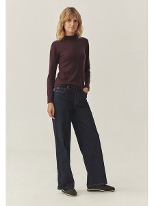 TATUUM Dżinsy "Brooklyn" - Wide fit - w kolorze granatowym rozmiar: 42. Niebieskie jeansy Tatuum, bez wzorów, z podwyższonym stanem. Za 220,63 zł.