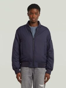 G-Star Kurtka w kolorze granatowym rozmiar: XL. Niebieskie kurtki G-Star, xl, bez wzorów, z poliamidu, bez kaptura. Za 291,51 zł.