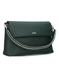 Zwei Torebka w kolorze zielonym - 32 x 20 x 9 cm rozmiar: onesize. Zielone torebki klasyczne Zwei, bez wzorów, z materiału, na ramię, bez dodatków. Za 202,50 zł.