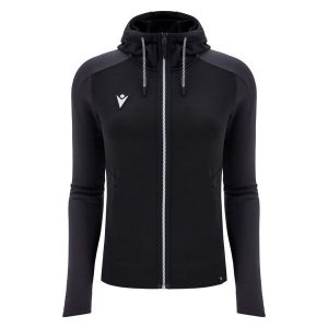 Bluza damska z kapturem Macron Kitilla 3D. Czarne bluzy MACRON, bez wzorów, z kapturem. Za 383,50 zł.