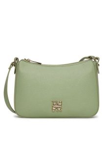 Nine West Torebka JH5823-NW Zielony. Zielone listonoszki Nine West, bez wzorów, z materiału, bez dodatków. Za 159,99 zł.