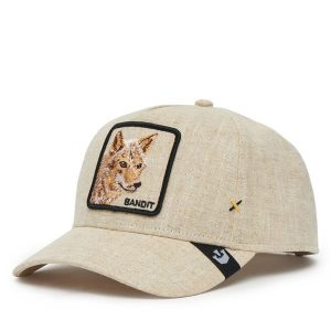 Czapka z daszkiem Goorin Bros. Brązowe czapki Goorin Bros, bez wzorów. Za 149,99 zł.