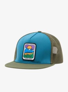 Czapka z daszkiem La Sportiva Always Climbing Hat. Niebieskie czapki La Sportiva, z aplikacjami, z materiału, eleganckie. Za 126,49 zł.