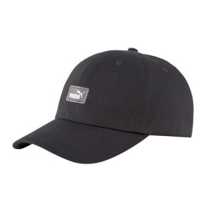 Bawełniana Czapka Z Daszkiem Essential III. Czarne czapki Puma, bez wzorów, z bawełny. Za 76,99 zł.