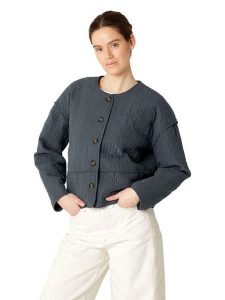 Ilse Jacobsen Kurtka przejściowa w kolorze szarym rozmiar: 36. Szare kurtki Ilse Jacobsen, bez wzorów, bez kaptura. Za 173,99 zł.