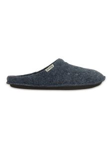Crocs Kapcie "Classic Slipper" w kolorze granatowym rozmiar: 33/34. Niebieskie kapcie Crocs, bez wzorów, z materiału. Za 83,03 zł.