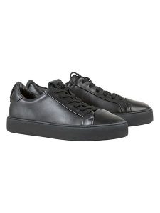 Högl Skórzane sneakersy "Carly" w kolorze czarnym rozmiar: 40. Czarne trampki HÖGL, bez wzorów, bez zapięcia. Za 355,78 zł.