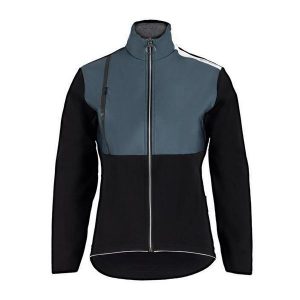 Kurtka rowerowa damska Santini Vega Absolute. Czarne kurtki SANTINI, l, bez wzorów, bez kaptura. Za 529,99 zł.