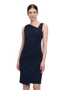 Vera Mont Sukienka w kolorze granatowym rozmiar: 46. Niebieskie sukienki Vera Mont, bez wzorów, bez kołnierzyka, bez ramiączek, mini. Za 239,99 zł.