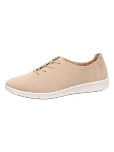 Legero Skórzane sneakersy "Lucca" w kolorze beżowym rozmiar: 39. Brązowe trampki Legero, bez wzorów, bez zapięcia. Za 263,53 zł.