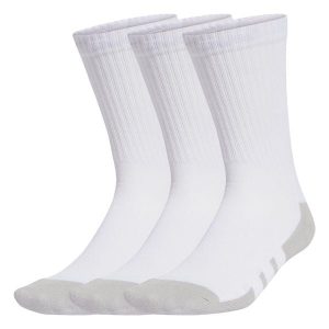 Skarpety Essentials CLIMACOOL Crew 3 Pairs. Białe skarpetki ADIDAS, bez wzorów. Za 54,95 zł.