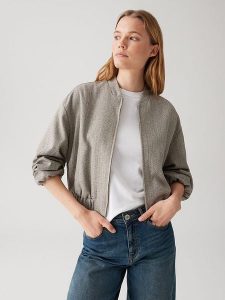 OPUS Kurtka w kolorze szarym rozmiar: 42. Szare kurtki Opus, bez wzorów, bez kaptura. Za 187,99 zł.